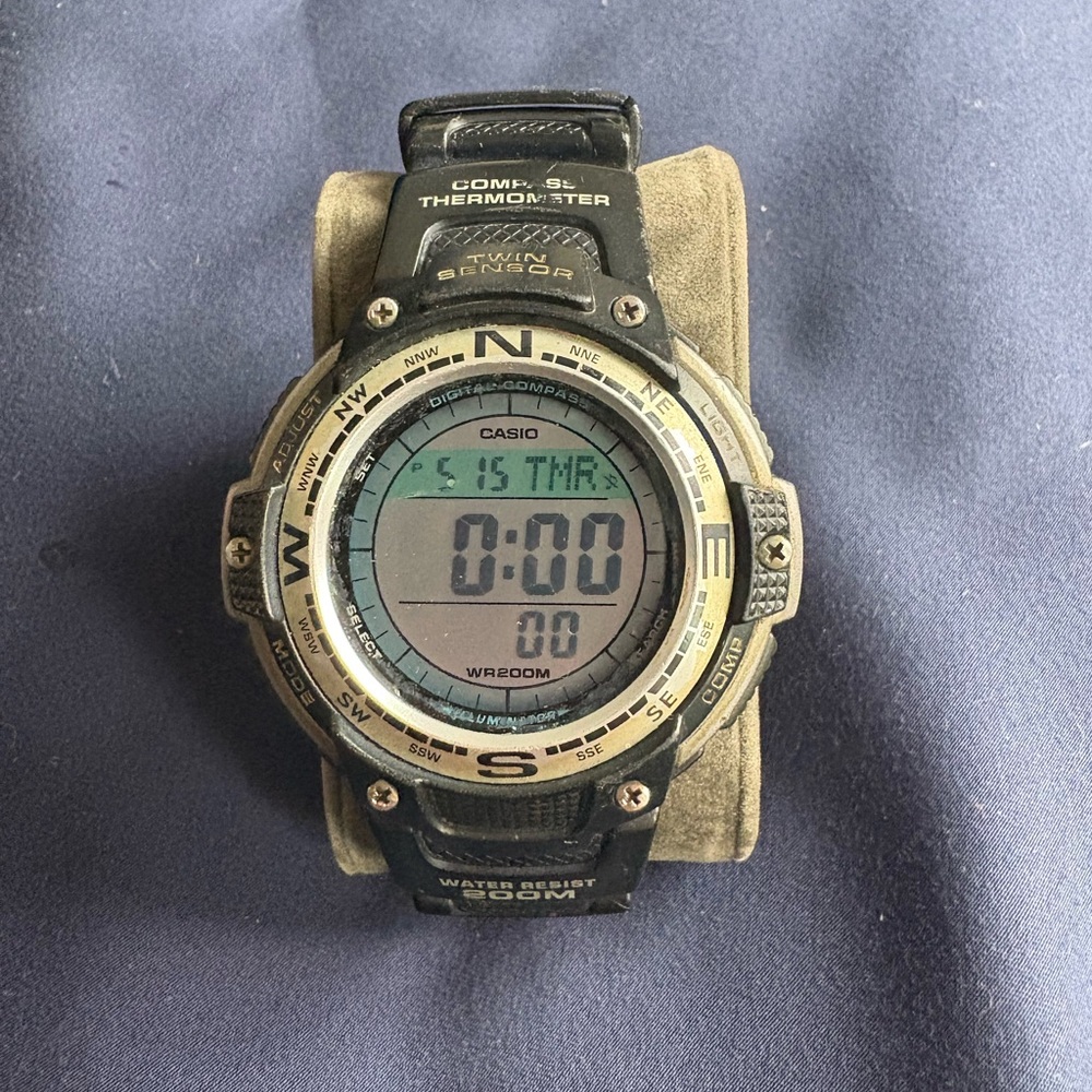 Casio Black and Gray Digital Watch
